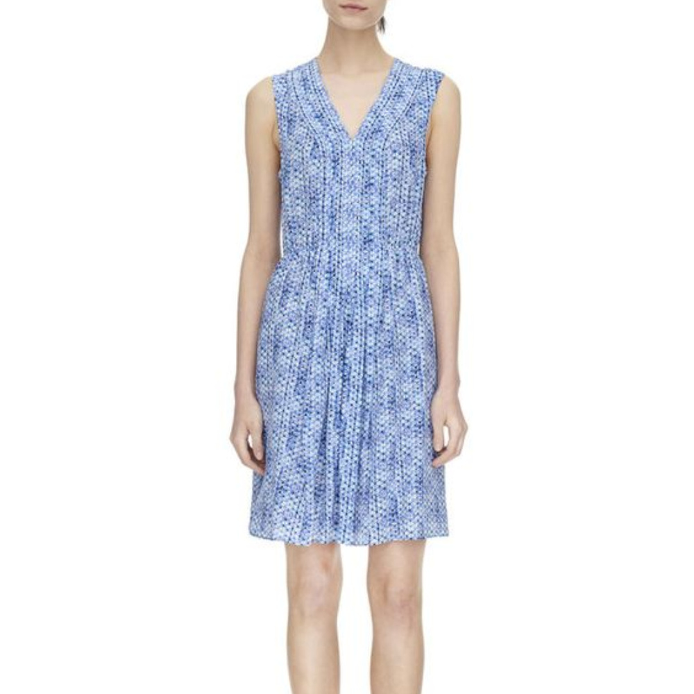 NWT Rebecca Taylor Silk Shibori dress